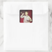 男の吹子の泡， 1867-69 スクエアシール (バッグ)