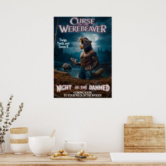 男の呪い ポスター (キッチン)