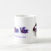 男の圧延のサイコロのコーヒー・マグ コーヒーマグカップ (中央)