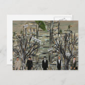 男の変化 ポストカード (正面/裏面)