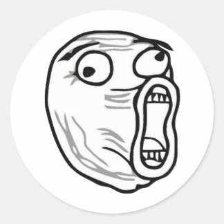 男の大きい男 ラウンドシール