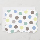 男の子おもちゃおもしろい輸送写真2nd誕生日パーティー 招待状 (裏面)