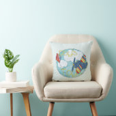 男の子おもちゃミックスメディア クッション (椅子)