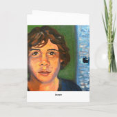 男の子および彼のミイラ カード (裏面)