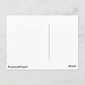 男の子および彼の宇宙 ポストカード (裏面)