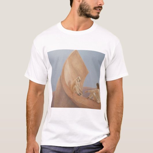 男の子および猿2010年 Tシャツ (正面)
