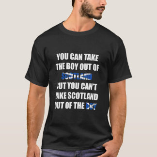 男の子からスコットランドを取ることができません Tシャツ