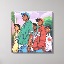 男の子から男 キャンバスプリント