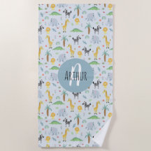 男の子かわいいジャングルサファリ動物ゼブラキッズ