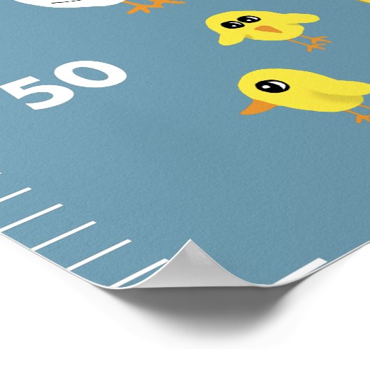 男の子かわいいファームトラクターCM成長チャート ポスター (角)