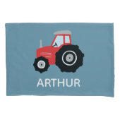 男の子かわいいファーム動物トラクターパターン名子供 枕カバー (正面左)