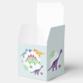 男の子かわいい恐竜Tレックス赤ちゃんシャワー フェイバーボックス (オープン)