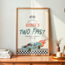 男の子かわいい2速い2nd誕生日ホットカーウェルカム