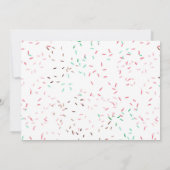 男の子か女の子か我々は知っている！性別の表示 招待状 (裏面)