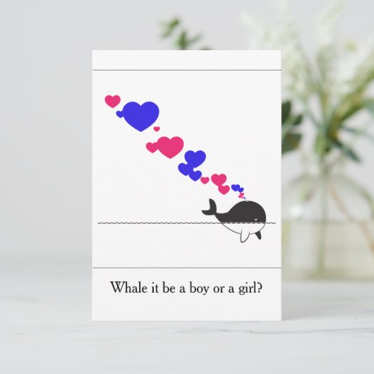 男の子か女の子か？ 招待状 (スタンド正面)