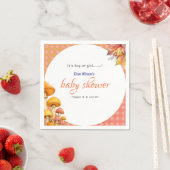 男の子か女の子のおとぎ話の赤ちゃんシャワー スタンダードカクテルナプキン (インサイチュ)