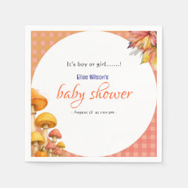 男の子か女の子のおとぎ話の赤ちゃんシャワー スタンダードカクテルナプキン