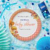 男の子か女の子のおとぎ話の赤ちゃんシャワー ペーパープレート (パーティー)