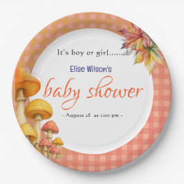 男の子か女の子のおとぎ話の赤ちゃんシャワー ペーパープレート