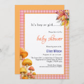 男の子か女の子のおとぎ話の赤ちゃんシャワー 招待状 (正面/裏面)