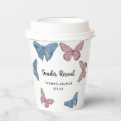 男の子か女の子。性別の表示 紙コップ (正面)