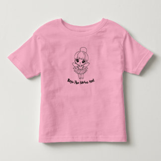 男の子だって妖精が好きよ！幼児用Tシャツ トドラーTシャツ