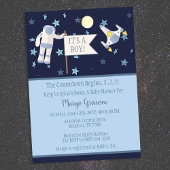 男の子だ！カウントダウンが赤ちゃんシャワーを始める 招待状