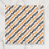 「男の子だ」カボチャのハロウィンベイビーシャワー フェイバータグ (裏面)