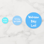 男の子だ！ コンフェッティ (裏面)