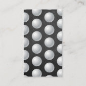 男の子だ！ゴルフの共同ベビーシャワーおむつラッフル エンクロージャーカード (裏面)