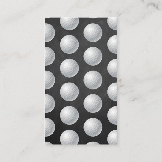 男の子だ！ゴルフの共同ベビーシャワーおむつラッフル エンクロージャーカード (裏面)