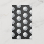 男の子だ！ゴルフをテーマにした赤ちゃんシャワー予約リクエスト エンクロージャーカード (裏面)