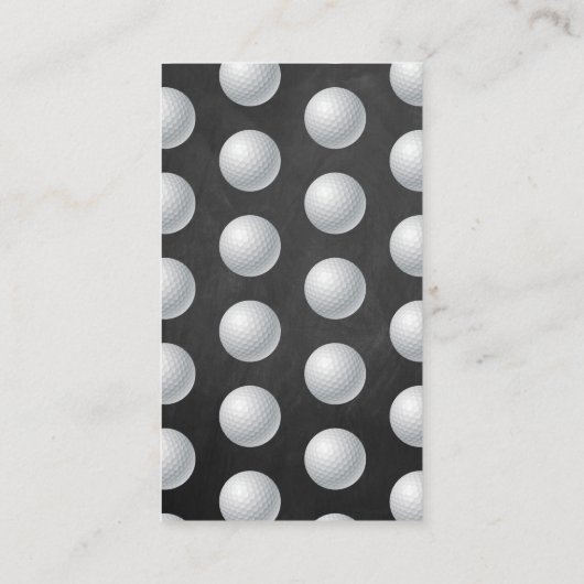 男の子だ!ゴルフをテーマにした赤ちゃんシャワー予約リクエスト エンクロージャーカード (裏面)