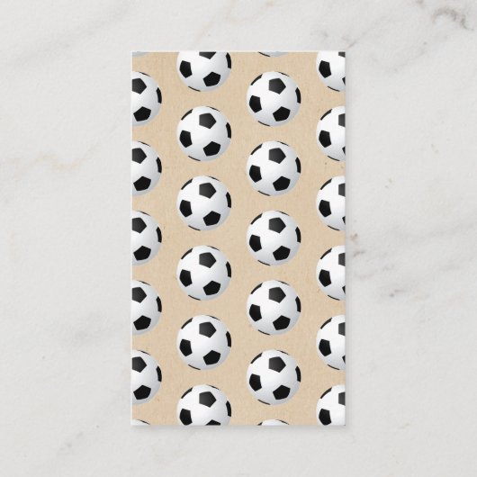 男の子だ!サッカーの共同ベビーシャワーおむつラッフル エンクロージャーカード (裏面)