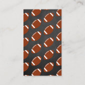 男の子だ！サッカーの赤ちゃんシャワーブックリクエスト エンクロージャーカード (裏面)