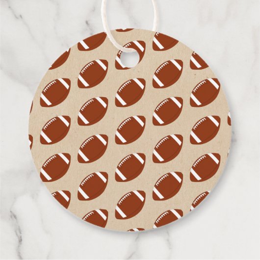 男の子だ！サッカーをテーマにした共同ベビーシャワー フェイバータグ (裏面)