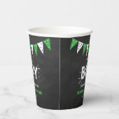 男の子だ!サッカーをテーマにした共同ベビーシャワー 紙コップ (右)