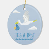 男の子だ！ セラミックオーナメント (左)