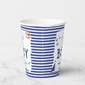 男の子だ！セーラーマリンブルーベビーシャワー 紙コップ (右)