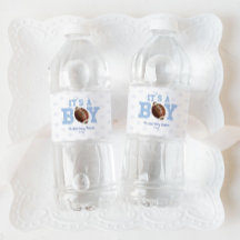 男の子だ！ブルーフットボールのベビーシャワー