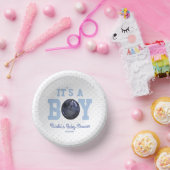 男の子だ！ブルーボーリングベビーシャワー ペーパーボウル (パーティー)