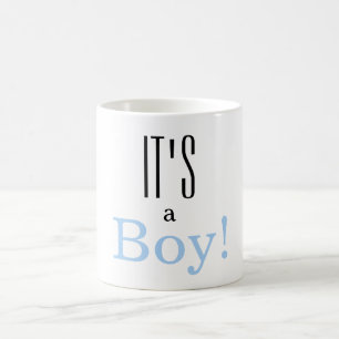 男の子だ!ベビーシャワーパーティー好意マグカップ コーヒーマグカップ