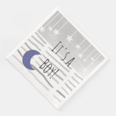 男の子だ！ベビーシャワー星と月をテーマにした (コーナー)