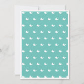 男の子だ!ベビー航海のシャワー招待状 招待状 (裏面)