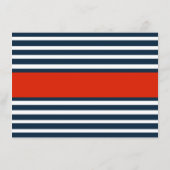 男の子だ！ボート航海のベビーシャワーアドバイス アドバイスカード (裏面)