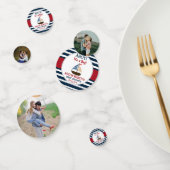 男の子だ！ボート航海の赤ちゃんシャワー写真 コンフェッティ (グループ)