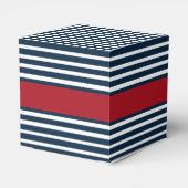 男の子だ！ボート航海の赤ちゃんシャワー フェイバーボックス (裏面サイド)