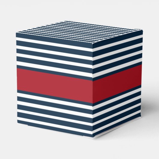 男の子だ！ボート航海の赤ちゃんシャワー フェイバーボックス (裏面サイド)