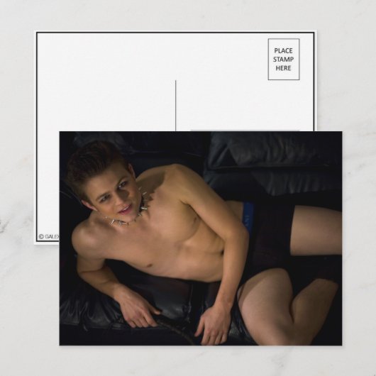 男の子だ ポストカード (正面/裏面)