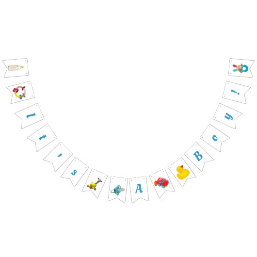 男の子だ！マンダラ深いピンクバンティンバンティング バンティングフラッグ (全)